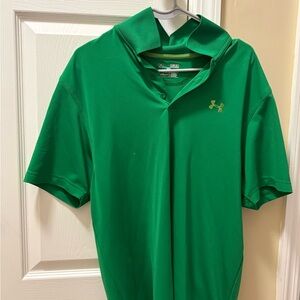 Under Armour Men's Vibrant Green Polo